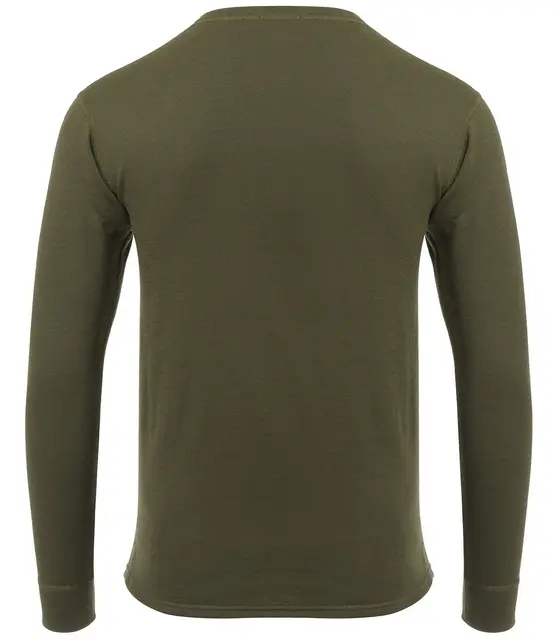 Aclima WoolTerry Crew neck M's Olive Night - L 