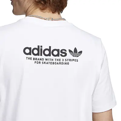 Adidas 4.0 Logo SS Tee White/Black - S 