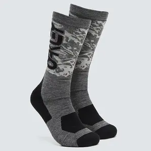 Oakley Wanderlust Performance Socks Grey Mountain Tie Dye