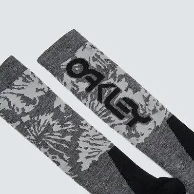 Oakley Wanderlust Performance Socks Grey Mountain Tie Dye - 35-38 