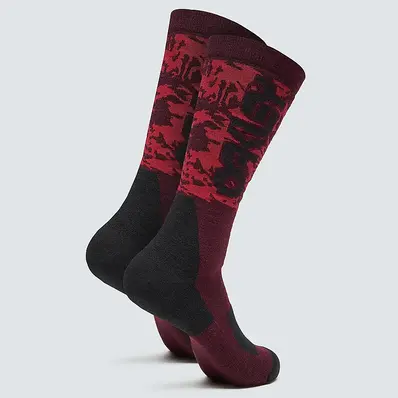 Oakley Wanderlust Performance Socks Red Mountain Tie Dye - 39-42 
