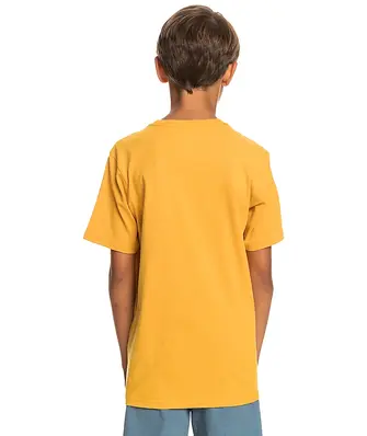 Quiksilver In Shapes SS Youth Bright Gold - 14år 