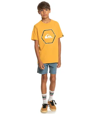Quiksilver In Shapes SS Youth Bright Gold - 14år 
