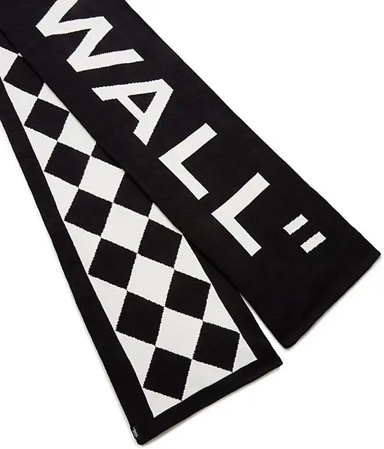 Vans Off The Wall Scarf Black - One Size 