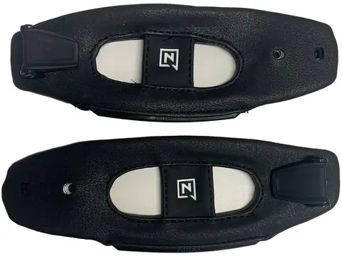 Nitro Staxx Toe Strap w/Clamp, 1 pair Black